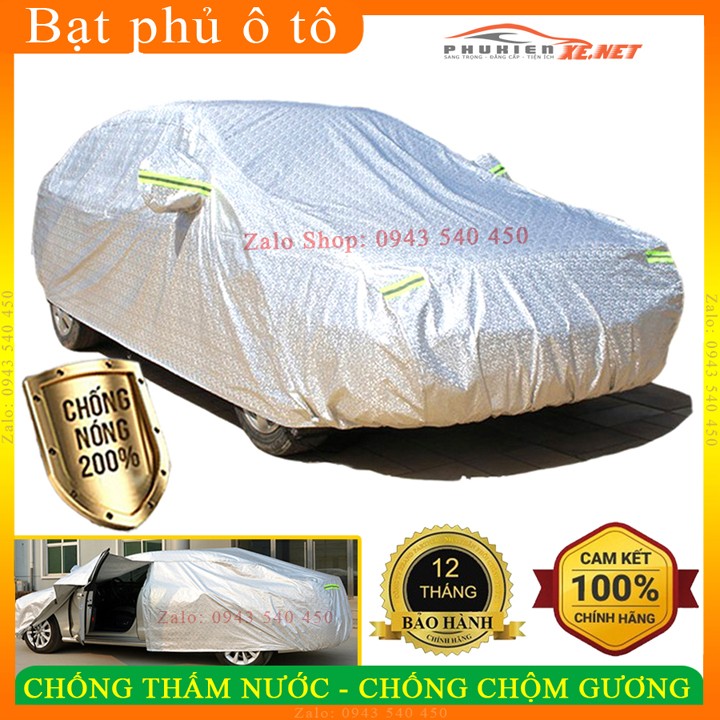 Bạt phủ ô tô cao cấp cách nhiệt