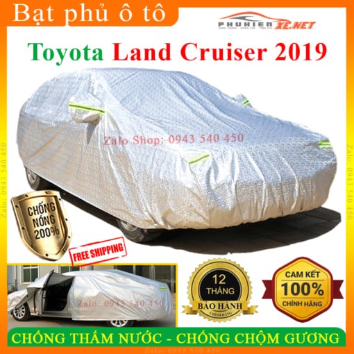Bạt phủ ô tô Toyota Land Cruiser 2019 Cao Cấp