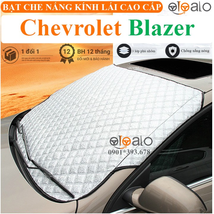 Tấm che nắng xe Chevrolet Blazer 3 lớp cao cấp - OTOALO