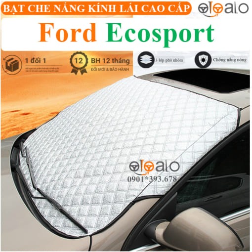 Tấm che nắng xe Ford Ecosport 3 lớp cao cấp - OTOALO