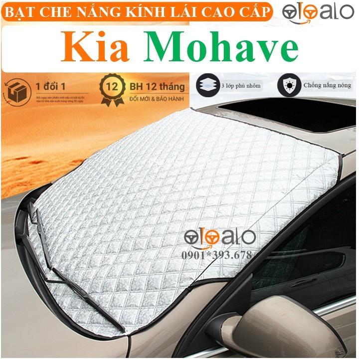 Tấm che nắng xe Kia Mohave 3 lớp cao cấp - OTOALO