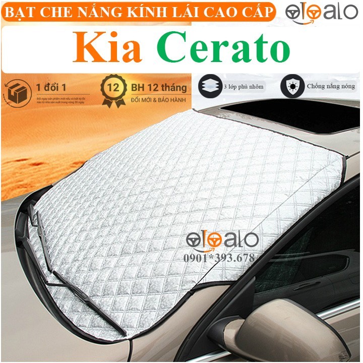 Tấm che nắng xe Kia Cerato 3 lớp cao cấp - OTOALO