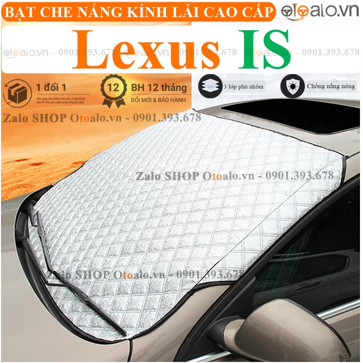 Tấm che nắng xe Lexus IS 3 lớp cao cấp - OTOALO