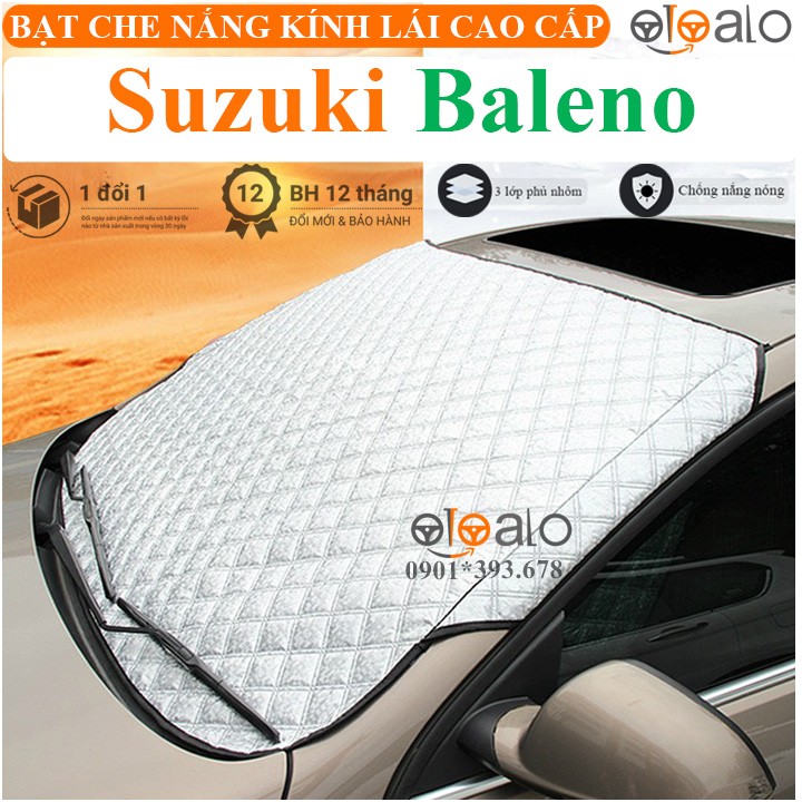 Tấm che nắng xe Suzuki Baleno 3 lớp cao cấp - OTOALO