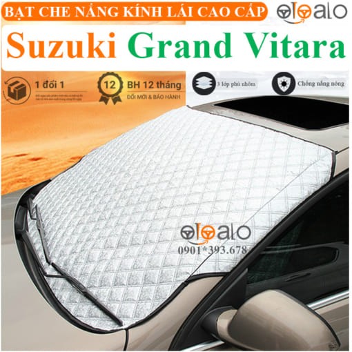 Tấm che nắng xe Suzuki Grand Vitara 3 lớp cao cấp - OTOALO