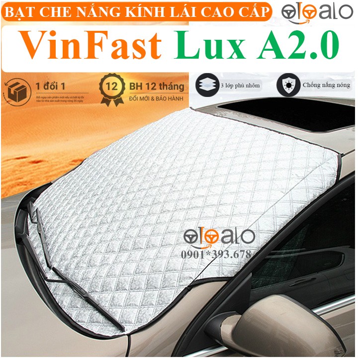 Tấm che nắng xe VinFast Lux A2.0 3 lớp cao cấp - OTOALO