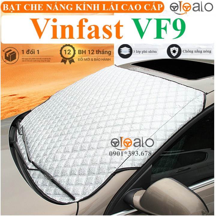 Tấm che nắng xe Vinfast VF9 3 lớp cao cấp - OTOALO